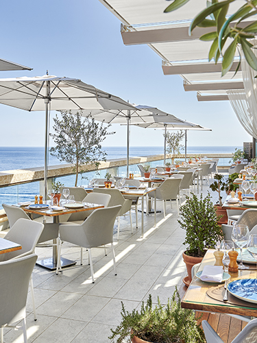 Horizon - Deck Restaurant & Champagne Bar - Fairmont Monte Carlo luxury ...
